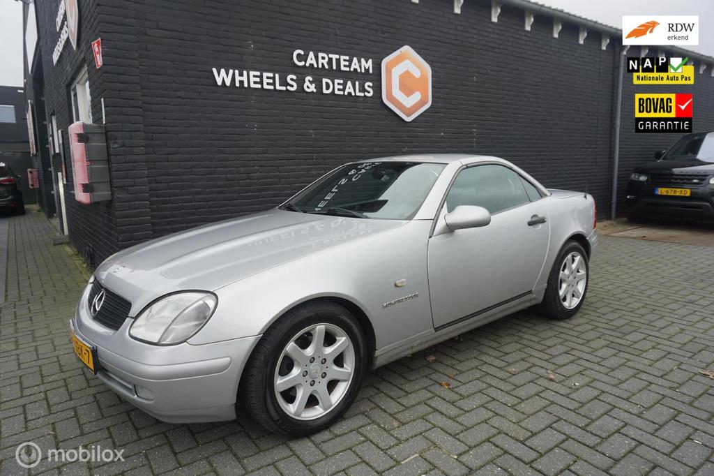 Mercedes SLK-klasse 230 K. ZEER NETJES!, Auto's, Mercedes-Benz, Achterwielaandrijving, Gebruikt, 4 cilinders, Cabriolet