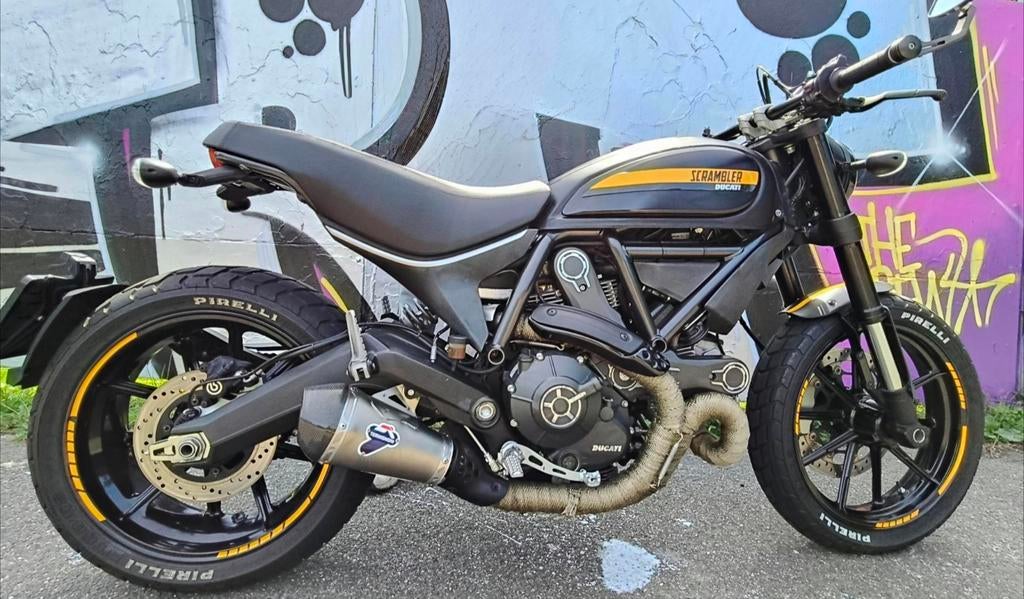 Ducati Scrambler 800, dikste van MP, Motoren, Motoren | Ducati, 2 cilinders, LED Verlichting, Motorrijbewijs A, Particulier