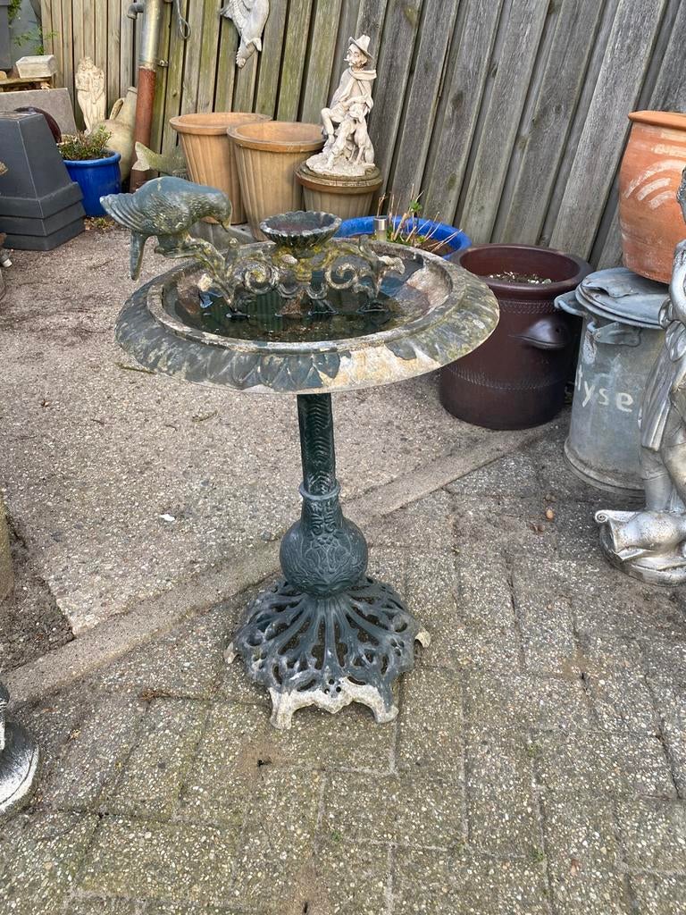Prachtig sierlijk vogeldrinkbakje, Tuin en Terras, Vogelhuisjes en Vogelbaden, Ophalen, Zo goed als nieuw