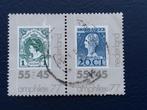 Nederlandse postzegels: Koningin Wilhelmina en Amphilex 77, Postzegels en Munten, Postzegels | Nederland, Ophalen of Verzenden