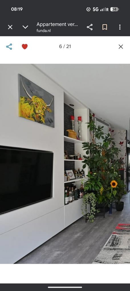 Mooie inbouwkast gratis af te halen in Amersfoort, Met plank(en), Gebruikt, 200 cm of meer, Ophalen of Verzenden
