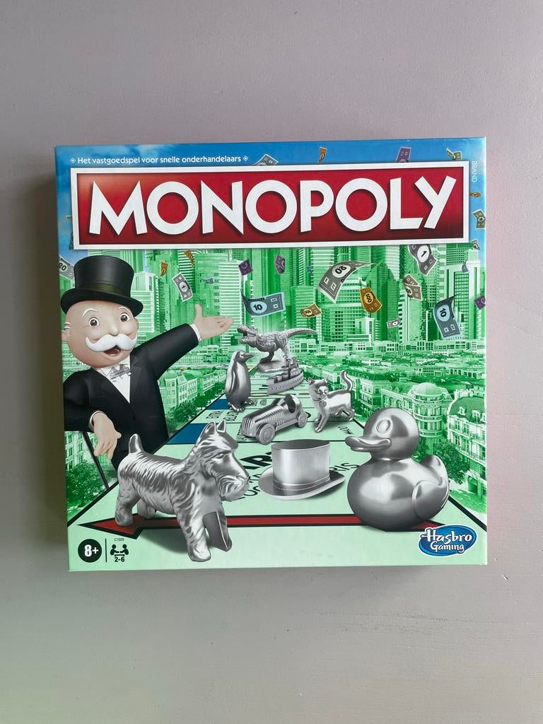 Monopoly Classic (ongespeeld), Vijf spelers of meer, Ophalen of Verzenden, Nieuw, Hasbro