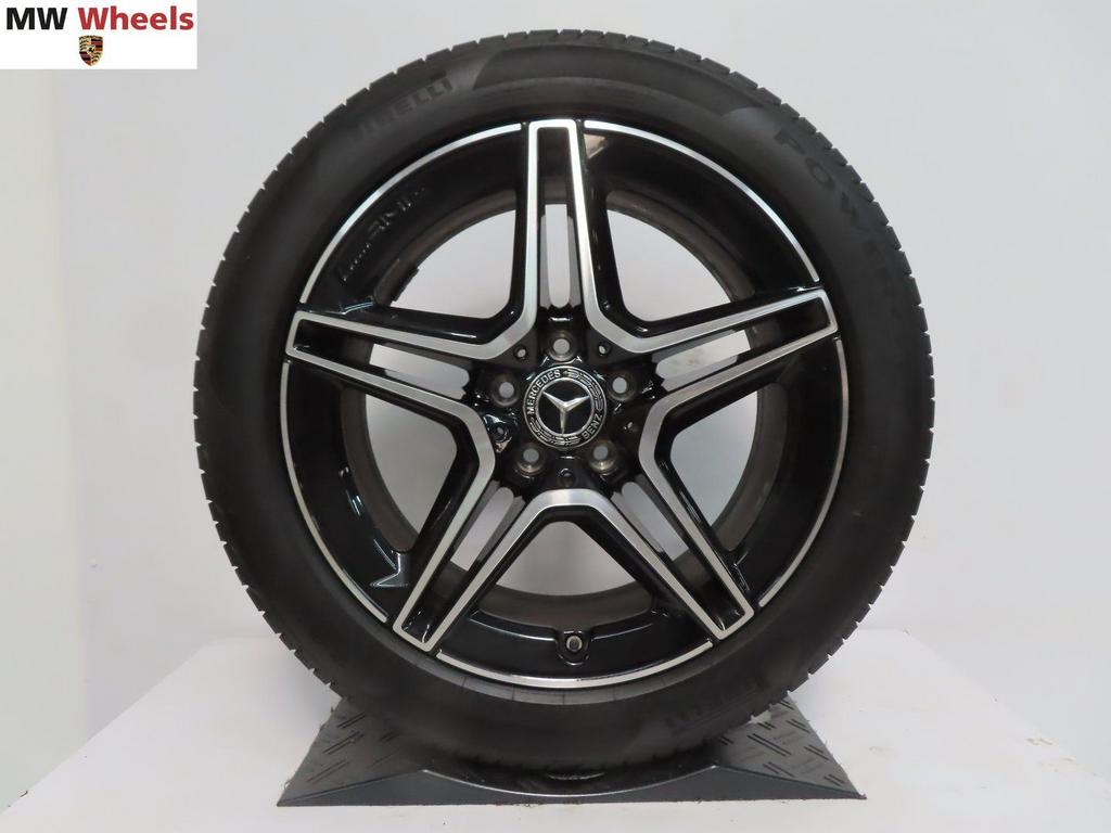 Mercedes E klasse W213 AMG 18 inch velgen zomerbanden, 18 inch, -, -, Banden en Velgen