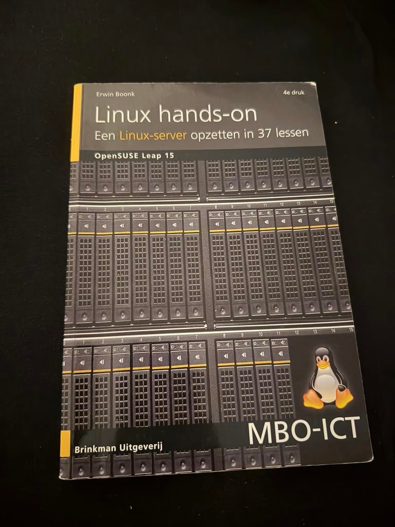 Linux hands-on leerboek, Ophalen of Verzenden, Zo goed als nieuw