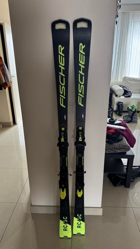 Fischer RC4 SC 170 cm, Sport en Fitness, Skiën en Langlaufen, 160 tot 180 cm, Fischer, Ophalen of Verzenden, Zo goed als nieuw