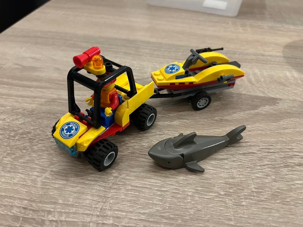 Lego 60286 strandwacht, Compleet, City, Lego, Ophalen of Verzenden