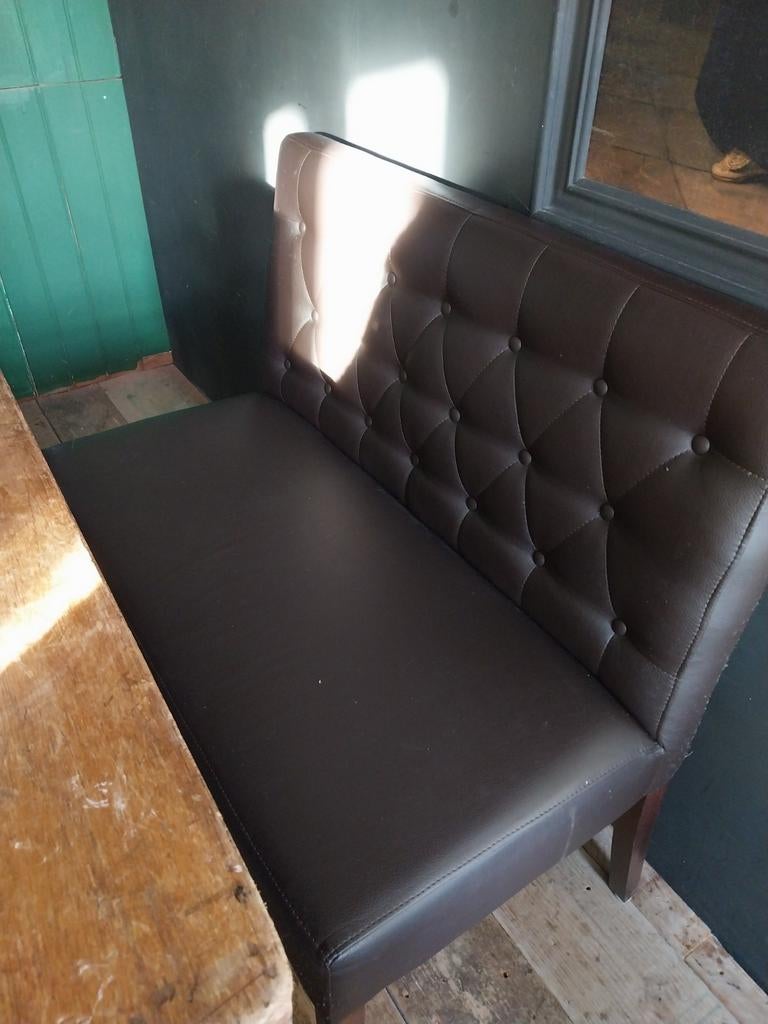 Bankje, Huis en Inrichting, Banken | Sofa's en Chaises Longues, Ophalen of Verzenden, Tweepersoons, Minder dan 150 cm