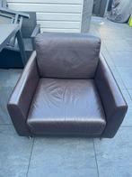 Leren bank, Ophalen, Zo goed als nieuw, 75 tot 100 cm