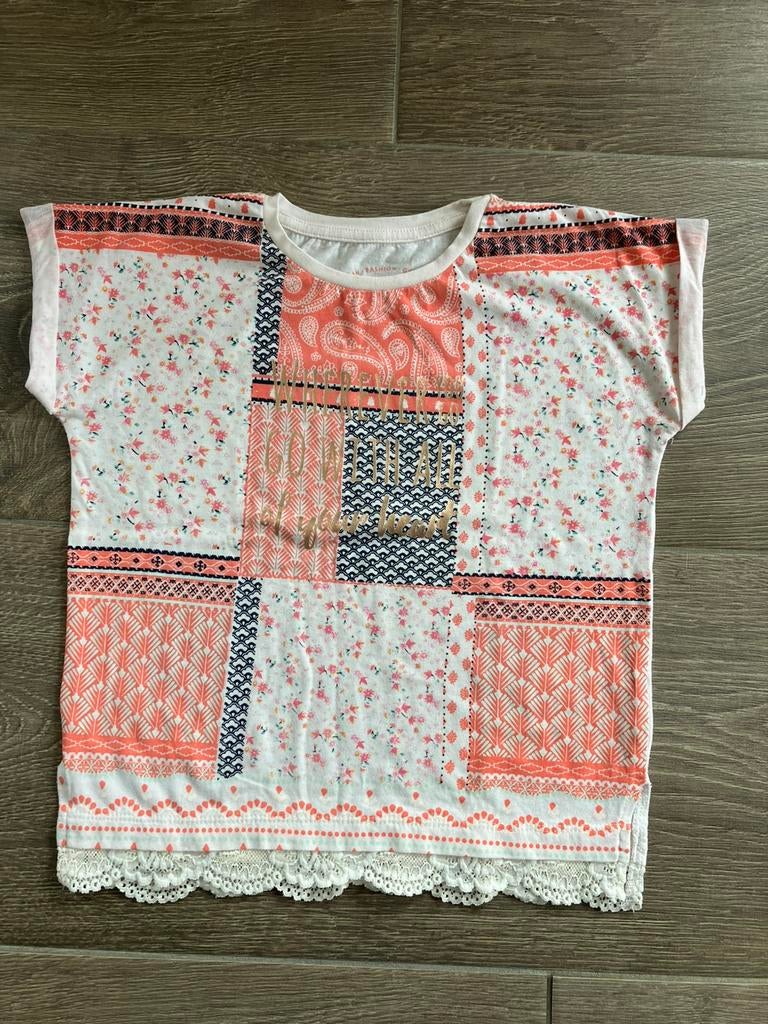 Tom tailor 104 110 t-shirt, Kinderen en Baby's, Kinderkleding | Maat 104, Ophalen of Verzenden, Gebruikt, Meisje, Shirt of Longsleeve