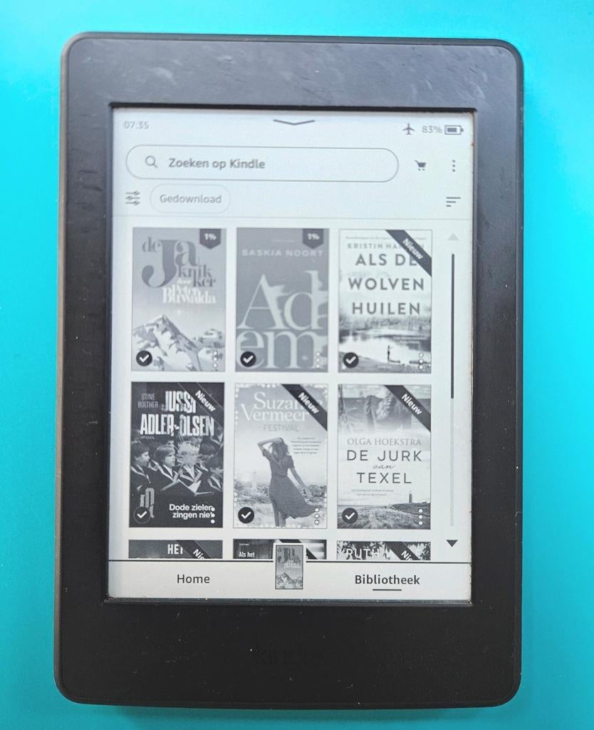 Amazon Kindle Paperwhite 7th generation ereader, Computers en Software, E-readers, Gebruikt, 6 inch of minder, 4 GB of minder