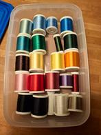 Borduurgaren  naaimachine  22 stuks madeira, Ophalen of Verzenden, Nieuw, Garen of Naald(en)