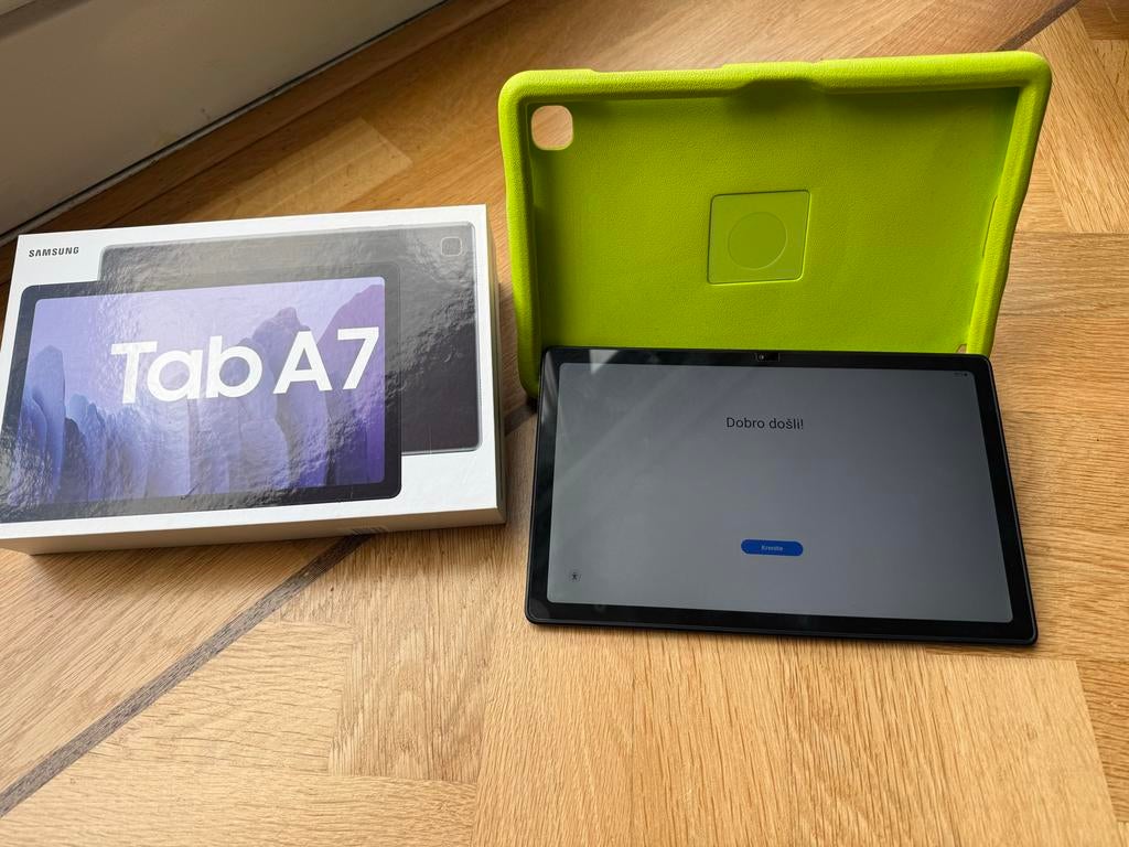 Samsung Galaxy Tab A7 - 32 gb met kinderhoes, Computers en Software, Android Tablets, Gebruikt, Uitbreidbaar geheugen, Samsung