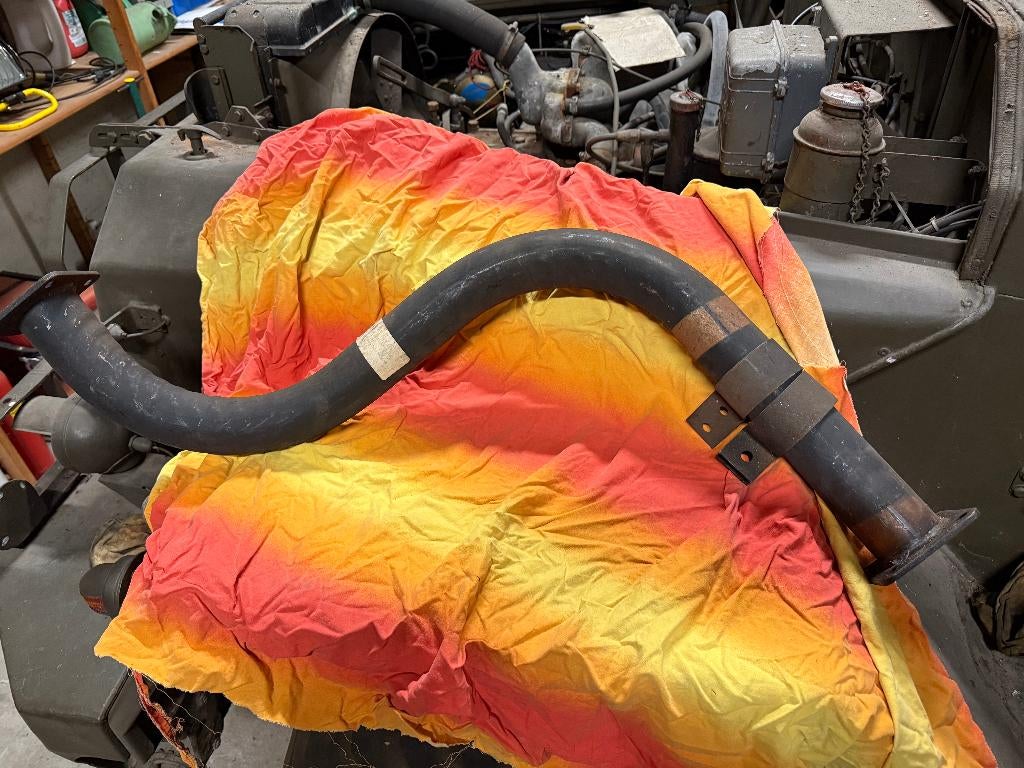 DAF YA 126 NOS Uitlaat Eindpijp, Verzamelen, Militaria | Algemeen, Ophalen, Landmacht, Nederland, Overige typen