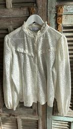 Prachtige opengewerkte blouse COSTES REBEL maat XL, Wit, Maat 46/48 (XL) of groter, Ophalen of Verzenden, Zo goed als nieuw