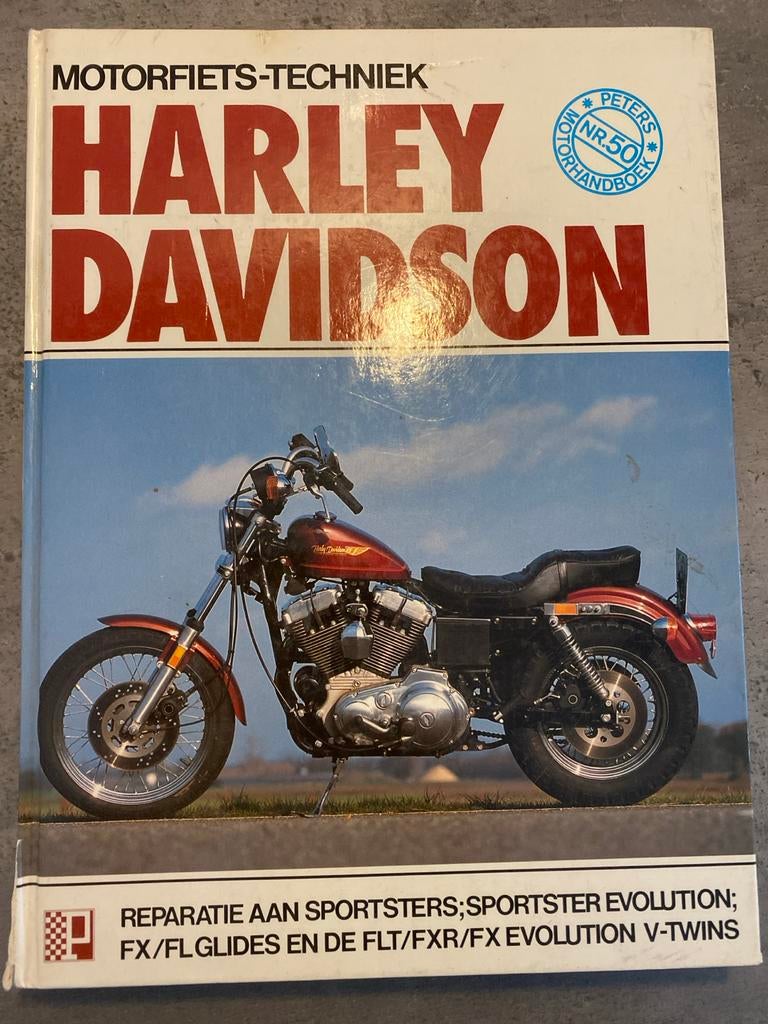 Motorfiets-techniek Harley Davidson Peters Motorhandboek, Ophalen of Verzenden, Gelezen, Merk of Model
