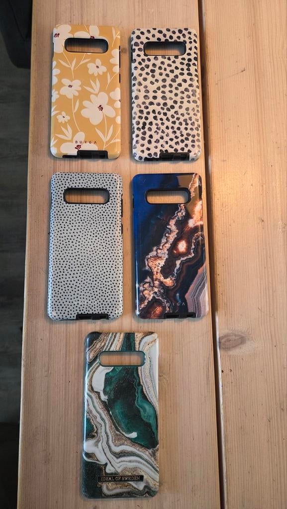 Burga hoesjes samsung galaxy s10 plus, Ophalen of Verzenden, Zo goed als nieuw, Burga