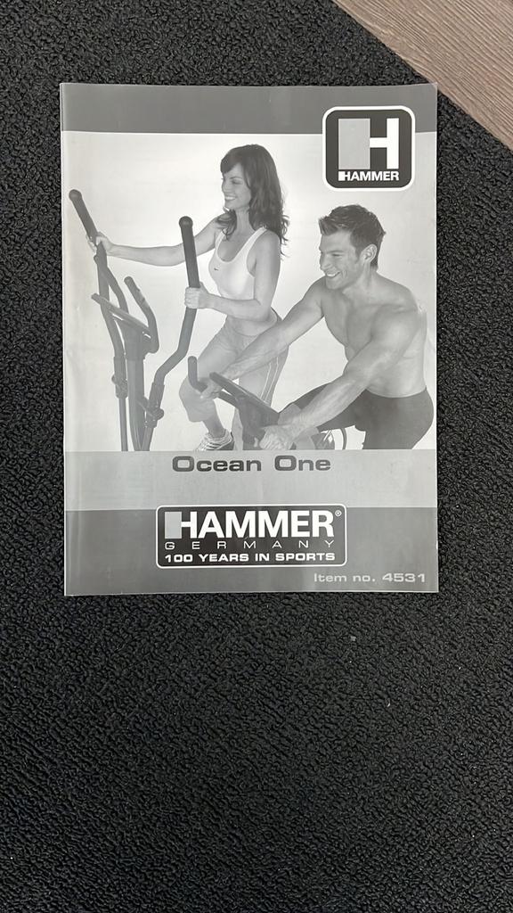 Hammer Ocean One Roeitrainer - Zo goed als nieuw, Ophalen, Armen, Zo goed als nieuw, Metaal