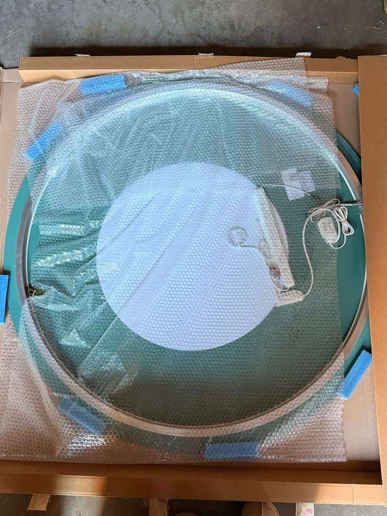 Ronde spiegel met led verlichting 120 cm, Ophalen, Nieuw