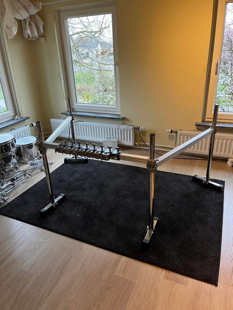 Pearl Icon Drum Rack driezijdig inclusief klemmen, Ophalen, Gebruikt, Drums of Percussie