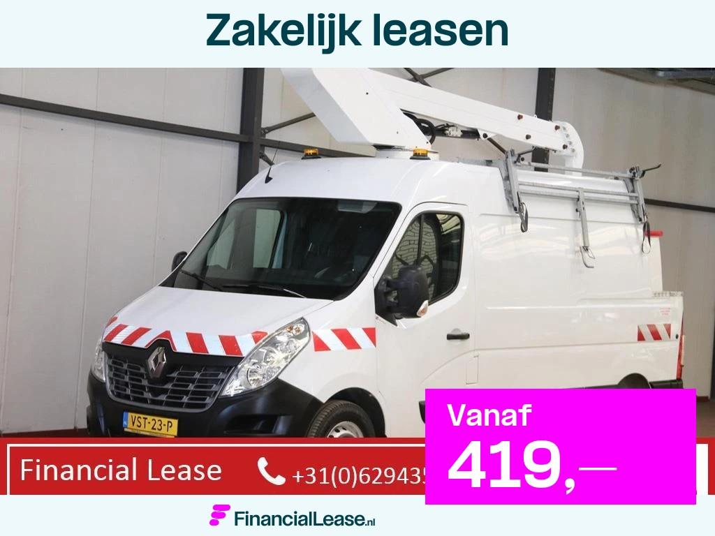 Renault Master AUTOHOOGWERKER 12 METER NACELLE FRANCE ELEVAT, Voorwielaandrijving, Stof, Gebruikt, Euro 6