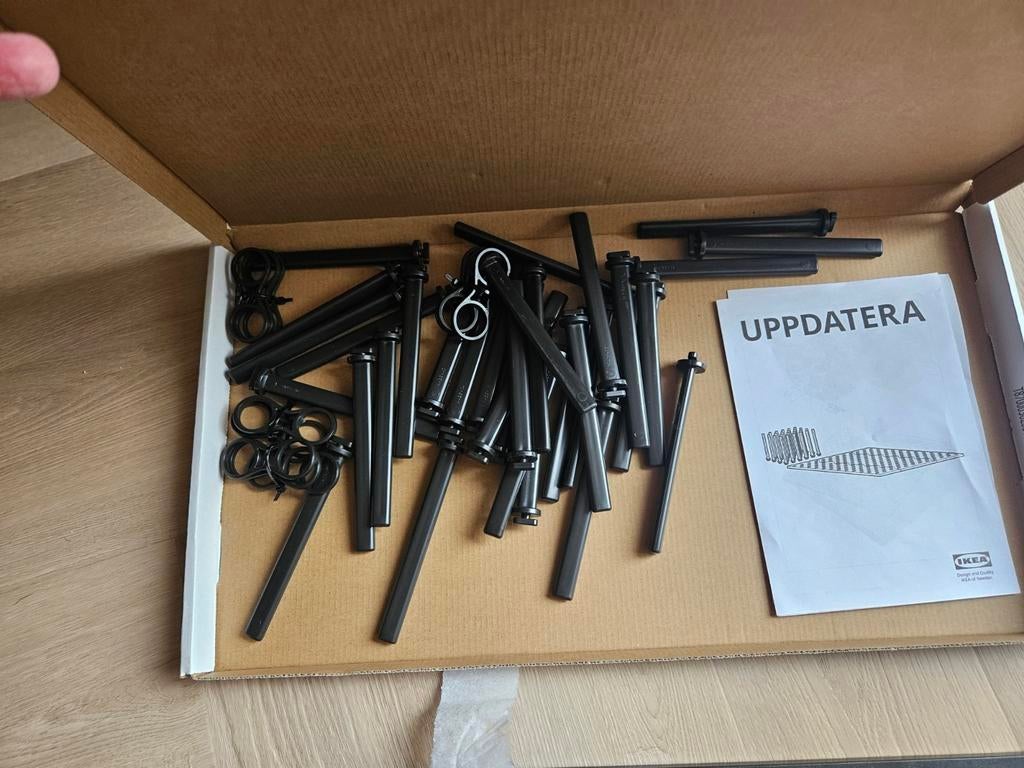 2x IKEA UPPDARE Keukenorganizer 60cm - Zo goed als nieuw, Overige typen, IKEA, Kunststof, Ophalen of Verzenden
