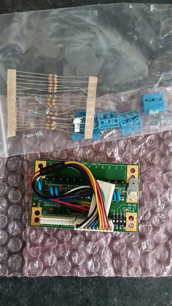 Aritech ATS1202 Alarm Input Module PCB met componenten, Doe-het-zelf en Verbouw, Elektra en Kabels, Nieuw, Overige typen, Ophalen of Verzenden