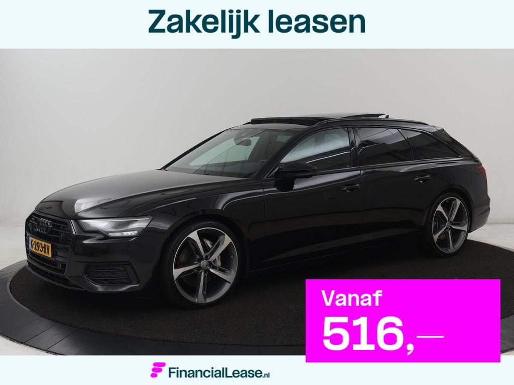 Audi A6 50 TDI quattro Sport Pro Line S | Panoramadak | Adap, Automaat, Gebruikt, Lichtsensor, Zwart