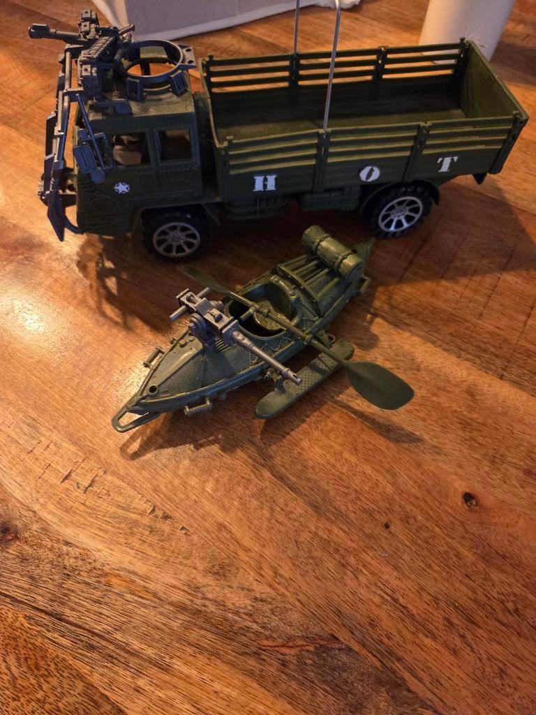 Leger voertuig en boot, Ophalen of Verzenden