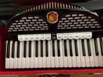 Marinucci model 975, Met koffer, Zo goed als nieuw, Toetsaccordeon, Ophalen of Verzenden