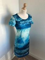 Smashed Lemon maat 40 L blauwe Hollandse jurk 1679, Blauw, Maat 42/44 (L), Ophalen of Verzenden, Zo goed als nieuw