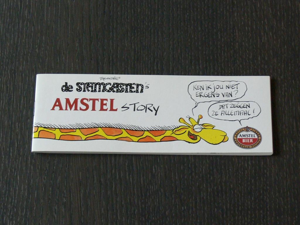 De Stamgasten's Amstel story, Eén stripboek, Ophalen of Verzenden, Zo goed als nieuw