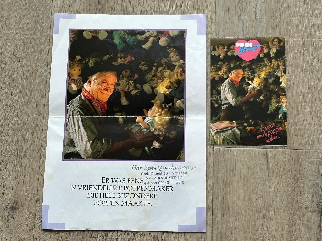 Mijn Kleintje pop folder en kaart, Verzamelen, Ophalen of Verzenden, Gebruikt, Overige typen