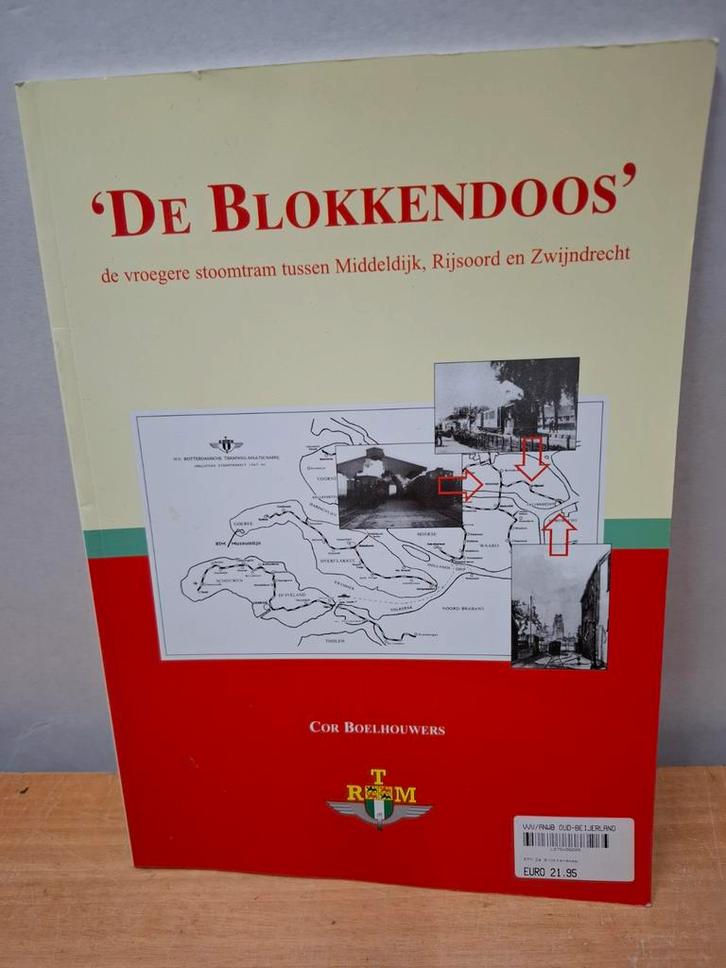 De Blokkendoos: Stoomtram Middeldijk, Rijsoord, Zwijndrecht, Boeken, Vervoer en Transport, Gelezen, Tram, Ophalen of Verzenden