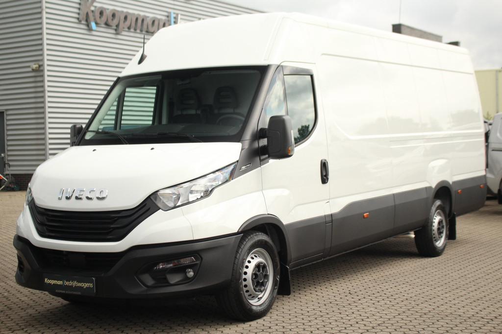 Iveco Daily 35S16V 2.3 160pk 410L L4H2 | Gev. Stoel | Cruise, Auto's, Achterwielaandrijving, Iveco, Wit, Origineel Nederlands