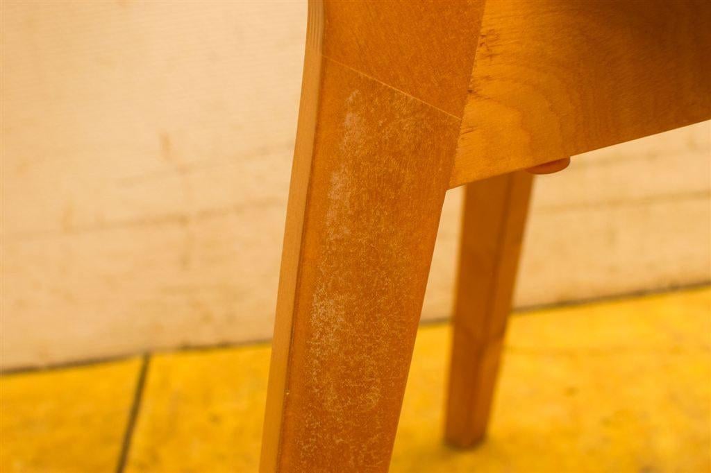 Houten Eetkamer stoel 51109, Ophalen of Verzenden, Gebruikt, Bruin, Vijf, Zes of meer stoelen