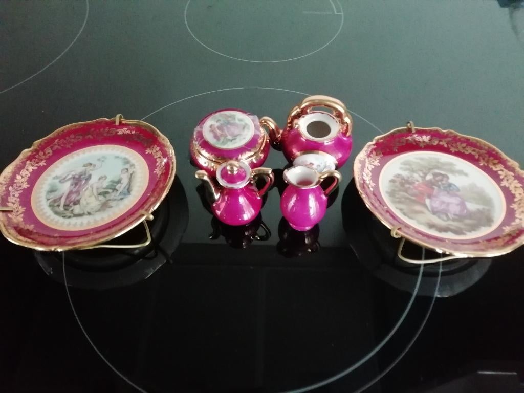 Limoges porselein, Ophalen, Zo goed als nieuw, Porselein, Bord of Schaal
