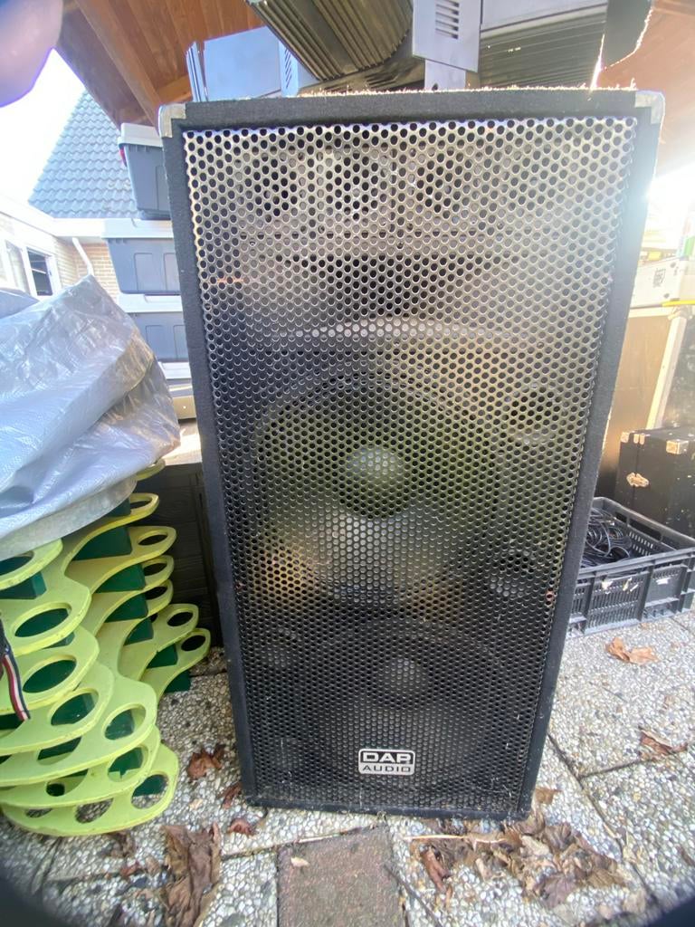 DAP Audio luidsprekers, Ophalen, Gebruikt, Front, Rear of Stereo speakers, Overige merken