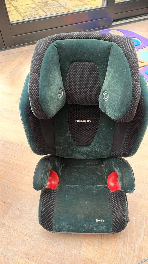 Recaro Monza autostoel in zwart, compleet met ISOFIX, Kinderen en Baby's, Autostoeltjes, Zo goed als nieuw, Overige merken, 15 t/m 36 kg