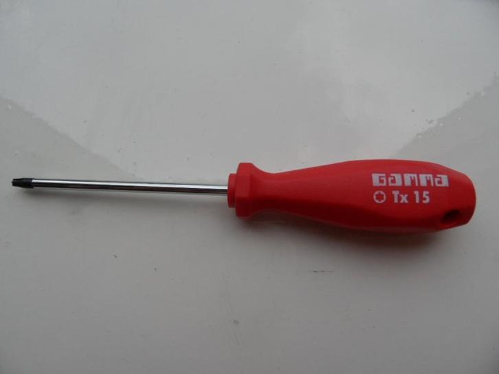 schroevendraaier Gamma Tx 15 Tx 8 torx, Doe-het-zelf en Verbouw, Gereedschap | Handgereedschap, Zo goed als nieuw, Ophalen of Verzenden