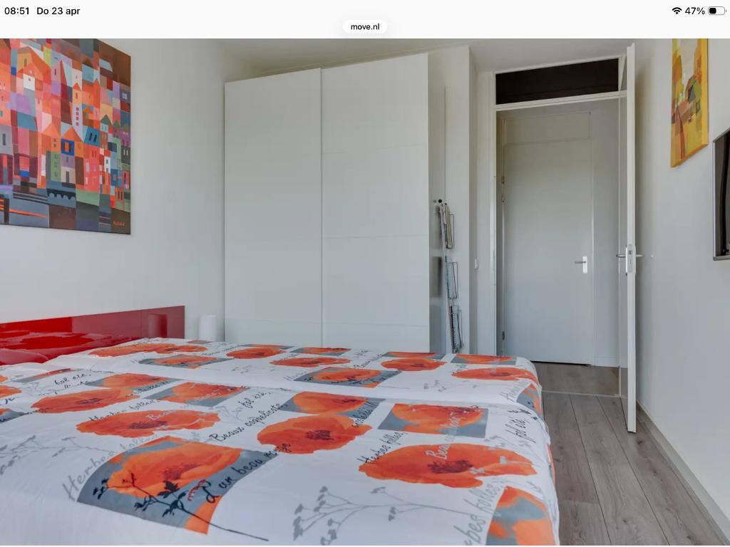 2 persoons auping bed match, Huis en Inrichting, Slaapkamer | Bedden, Ophalen, Gebruikt, Overige kleuren, Tweepersoons