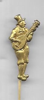 DE EFTELING GOUDKLEURIGE SPELD, Ophalen of Verzenden, Zo goed als nieuw, Button of Speldje