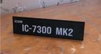 ICOM IC-7300 MK2 bracket/beugel verhoger met tekst, Ophalen of Verzenden, Nieuw