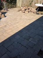 Gratis af te halen:  tuintegels, ook voor oprit, Ophalen of Verzenden, Gebruikt, Beton, Terrastegels