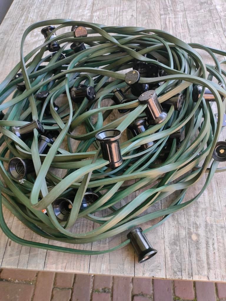 Prikkabel 46 m, Tuin en Terras, Buitenverlichting, Minder dan 50 watt, Overige typen, Ophalen of Verzenden, Netvoeding