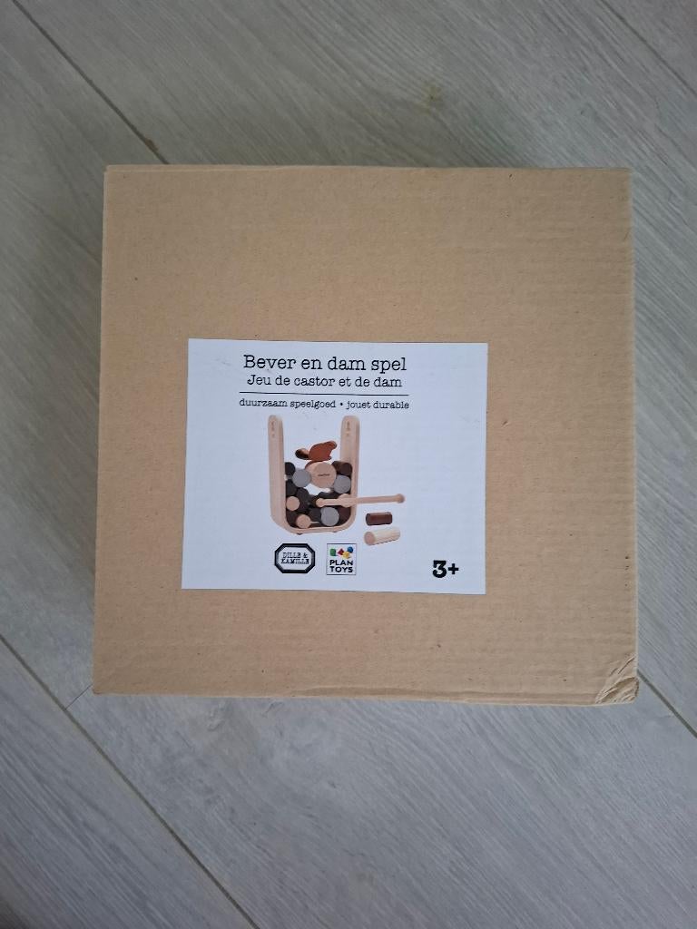 Plan Toys Behendigheidsspel, Timber Tumble, Ophalen of Verzenden, Zo goed als nieuw, Overige typen
