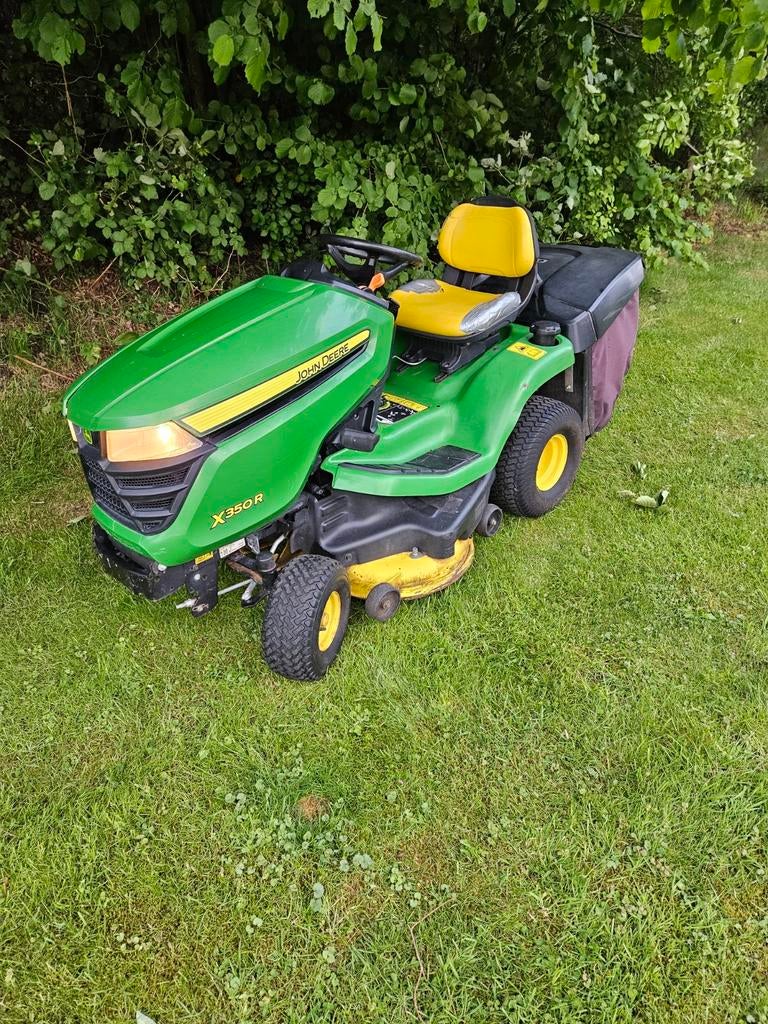 John deere x350R zitmaaier grasmaaier hst, Ophalen of Verzenden, Opvangbak, 90 tot 120 cm