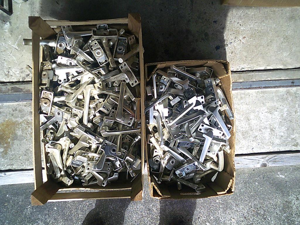 grote partij raambomen, Ophalen, Gebruikt, Overige materialen, Klink of Kruk