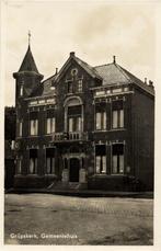 Grijpskerk, Gemeentehuis - gelopen, Verzamelen, Ansichtkaarten | Nederland, Ophalen of Verzenden, Voor 1920, Gelopen, Noord-Brabant