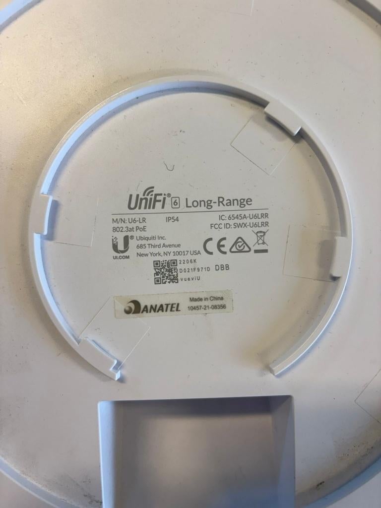 Ubiquiti UniFi 6 Long-Range - Access Point, Computers en Software, Accesspoints, Ophalen of Verzenden, Zo goed als nieuw, Ubiquiti UniFi