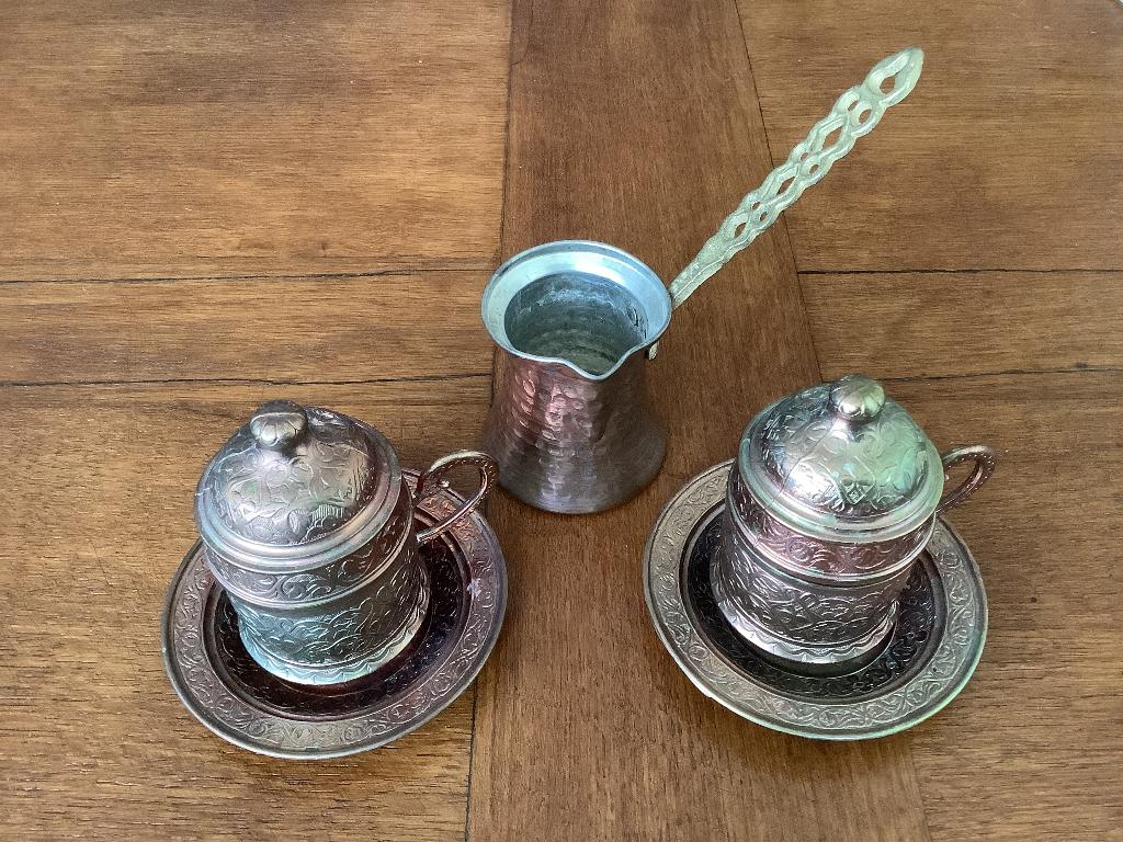 Turkse koffieset, Ophalen, Gebruikt, Overige typen, Glas